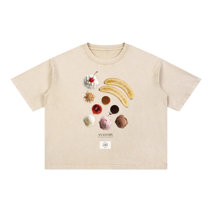 Mineral Wash Boxy Cotton T-Shirt