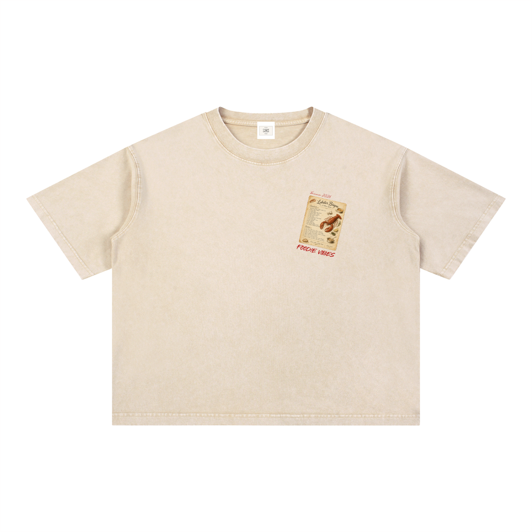 Vintage Lobster Bisque Washed Tee
