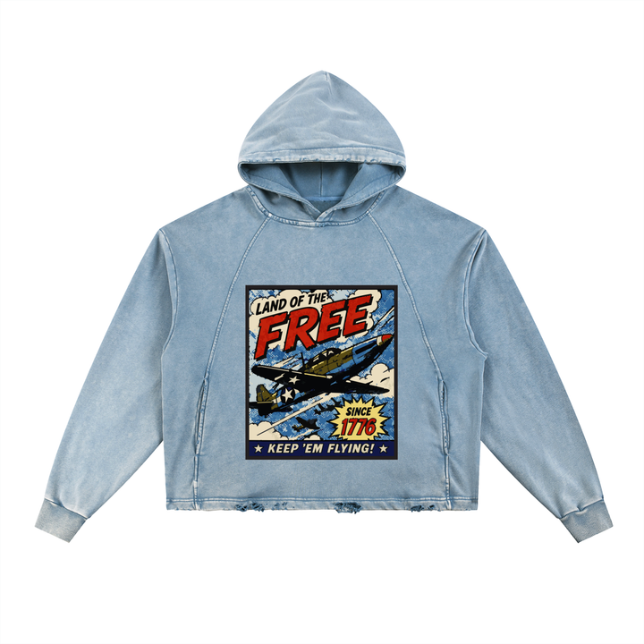 Vintage Americana Washed Hoodie