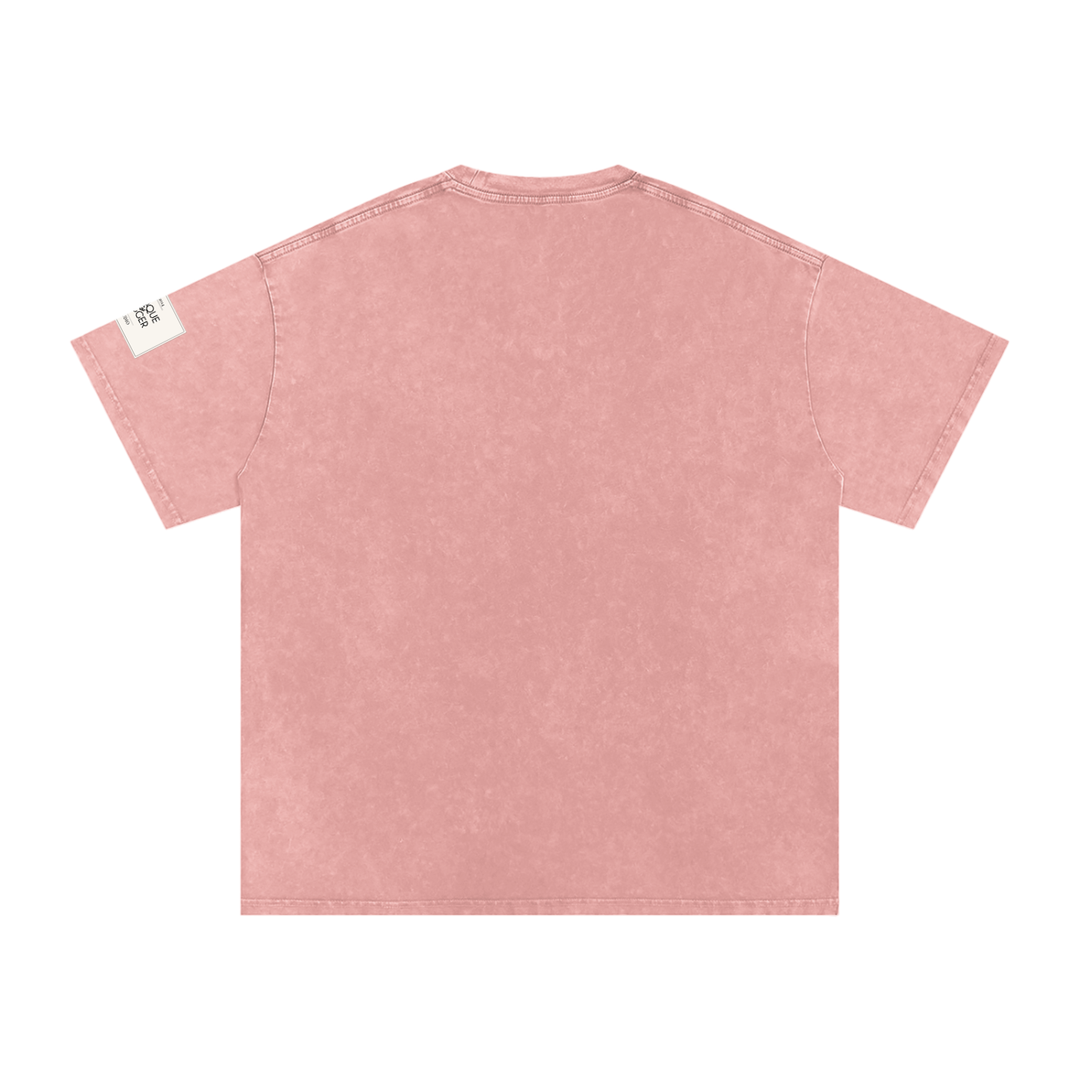 Pink Donuts Vintage Washed Tee