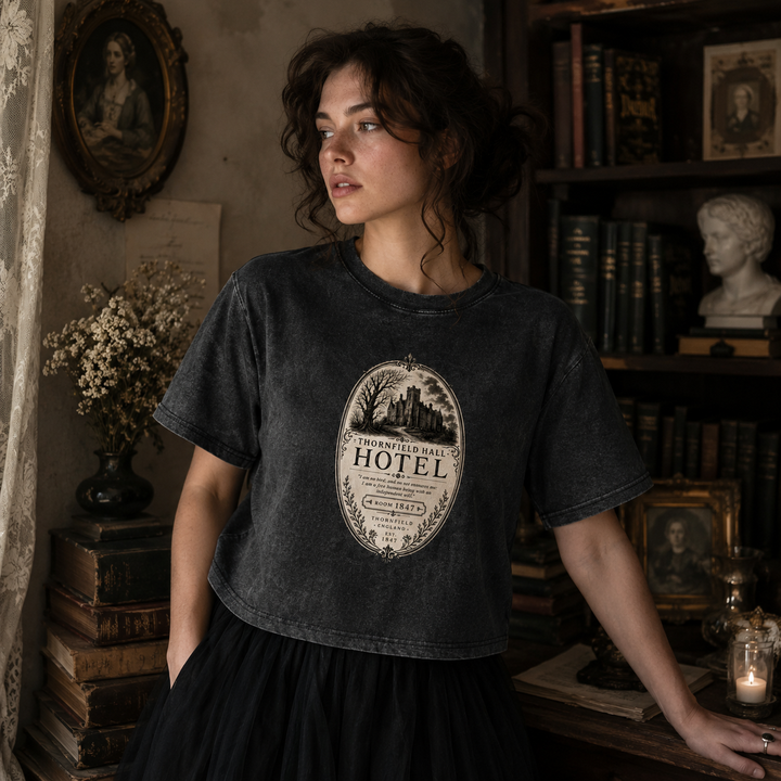 Thornfield Hall Jane Eyre Hotel Tee