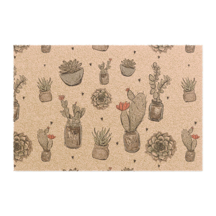 Neutral  Succulent Doormat