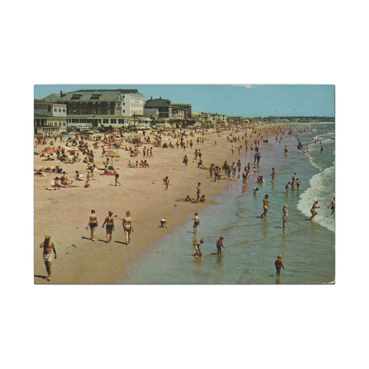 1970s Beach Scene New England