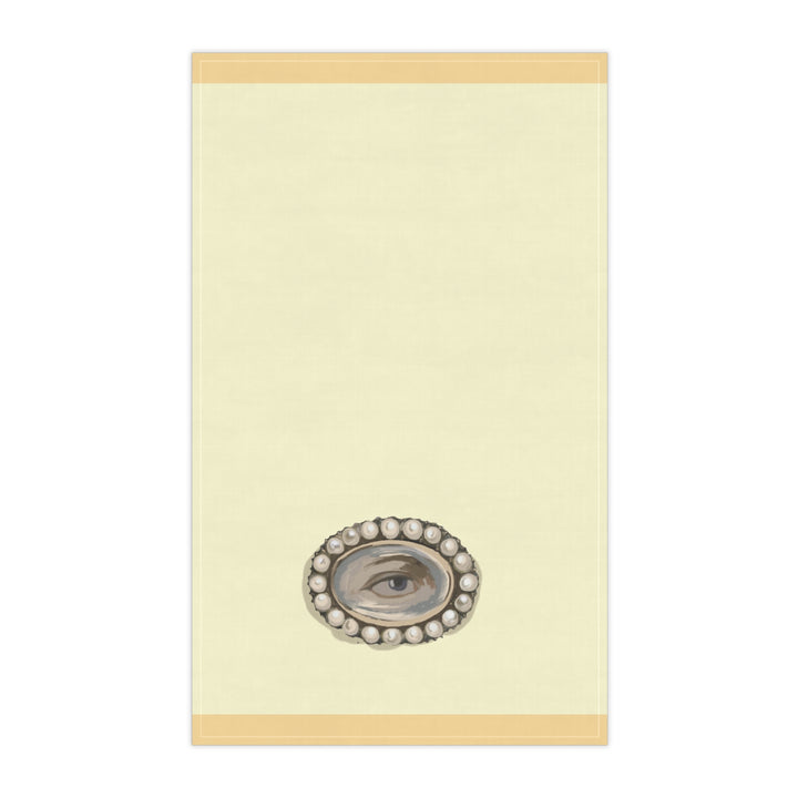 Victorian Eye Cameo Tea Towel