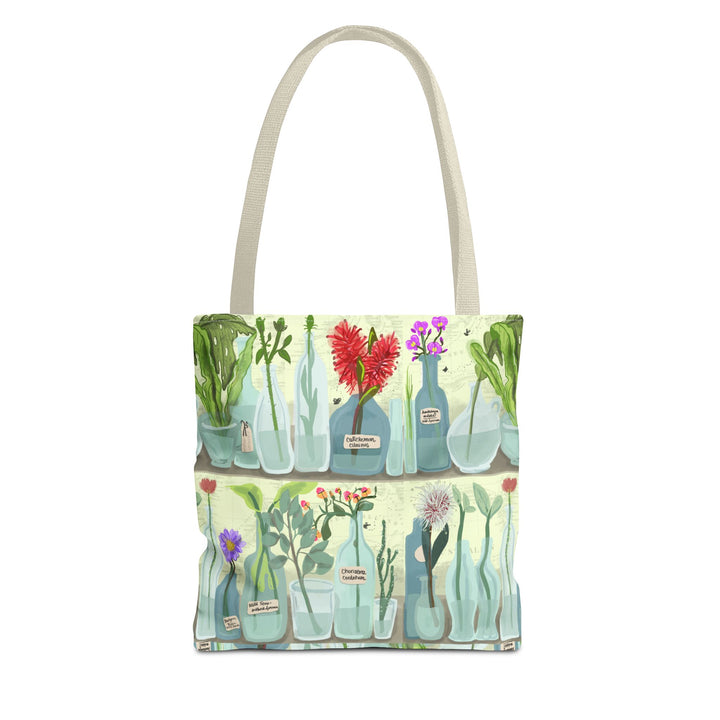 Sketched Watercolor Botanical  Tote