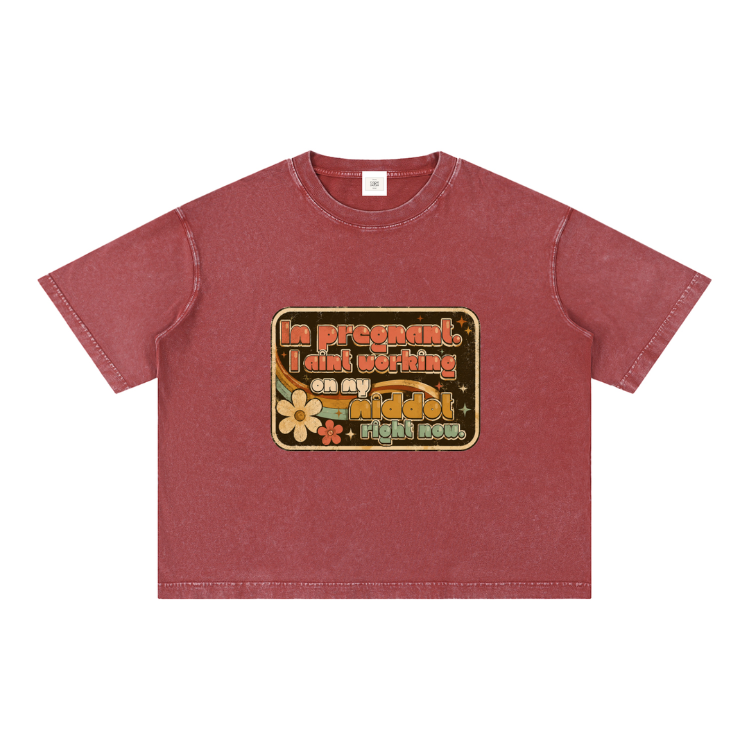 Vintage Wash Middot Tee