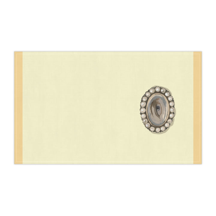 Victorian Eye Cameo Tea Towel
