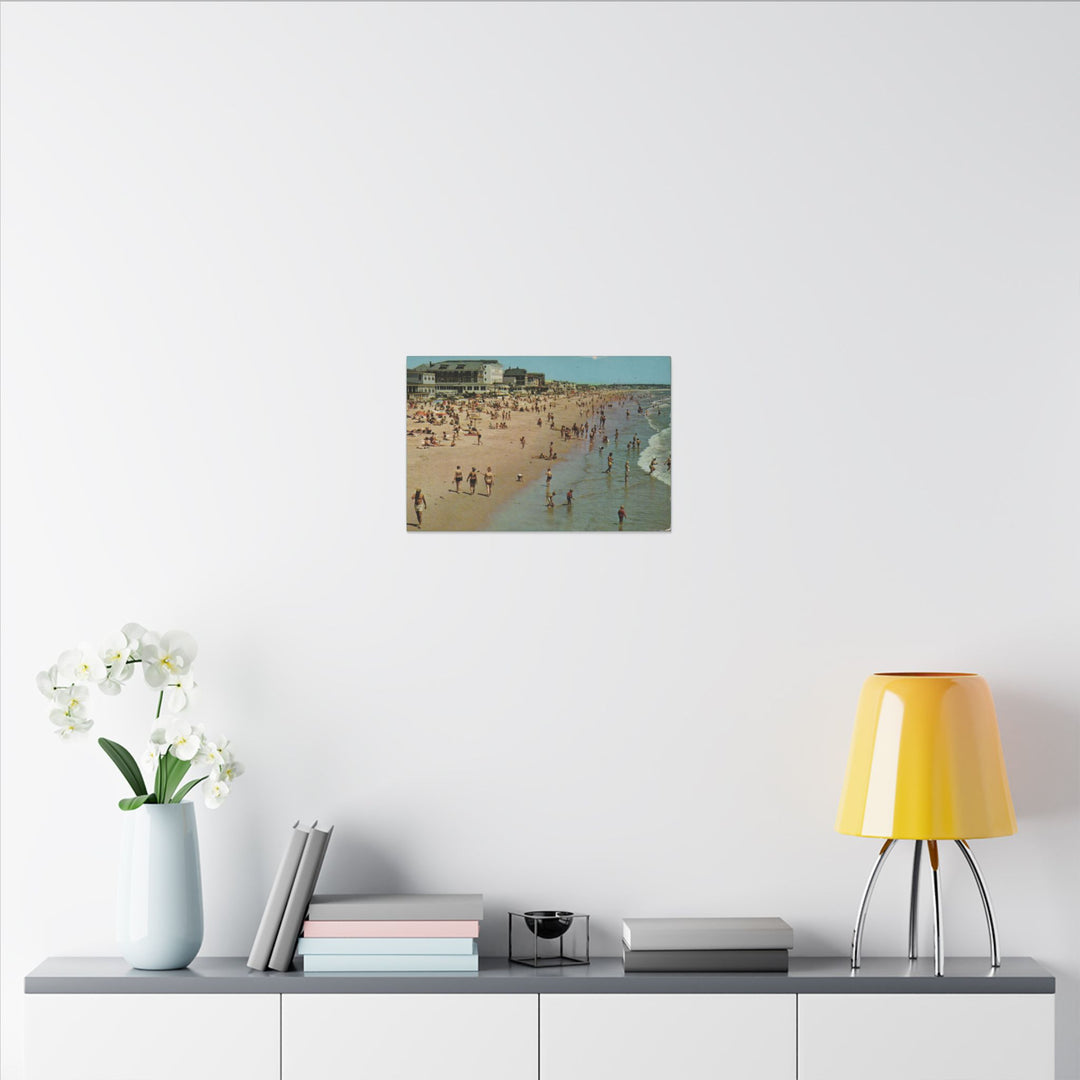 1970s Beach Scene New England