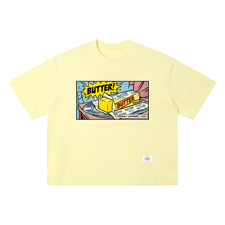 Butter Bam Vintage Wash Boxy T-Shirt
