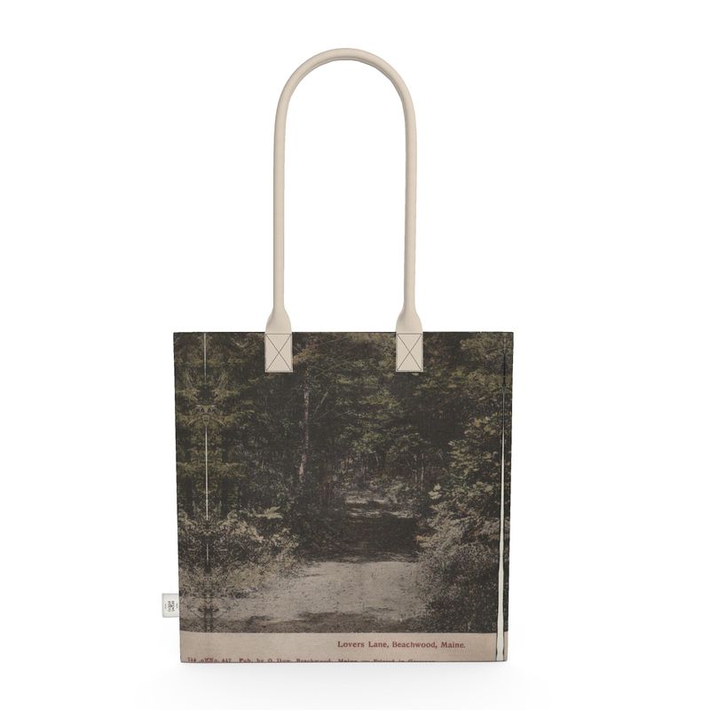 Forest Romance Vintage Post Tote