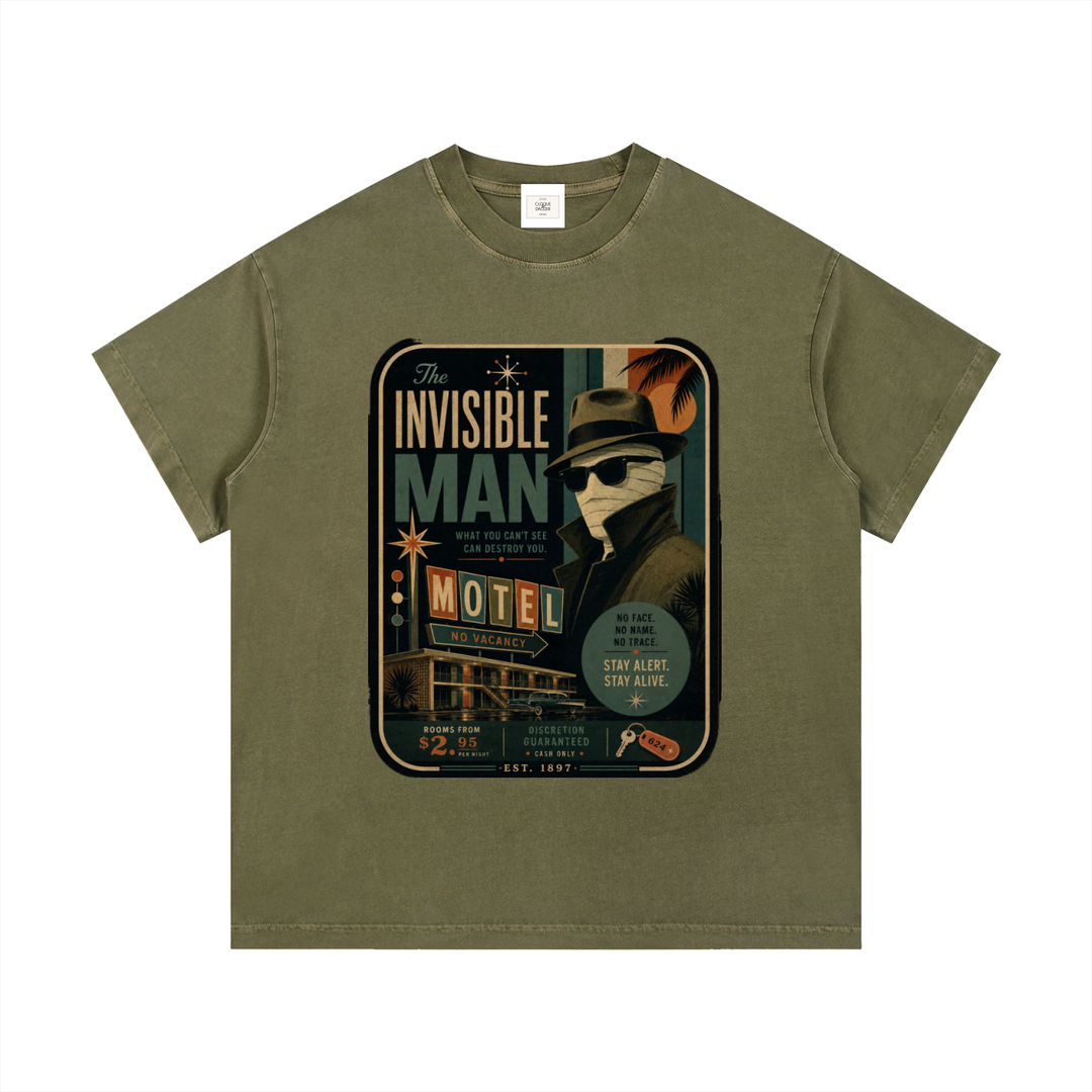Invisible Man Vintage Wash Cotton Tee