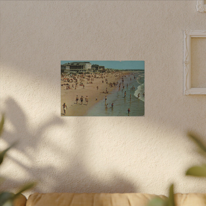 1970s Beach Scene New England