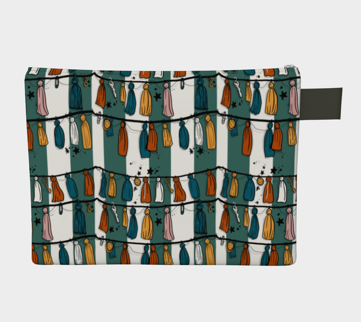 Italian Tassels Everything Pouch