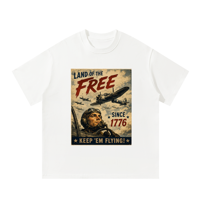 Land of the Free Cotton T-shirt