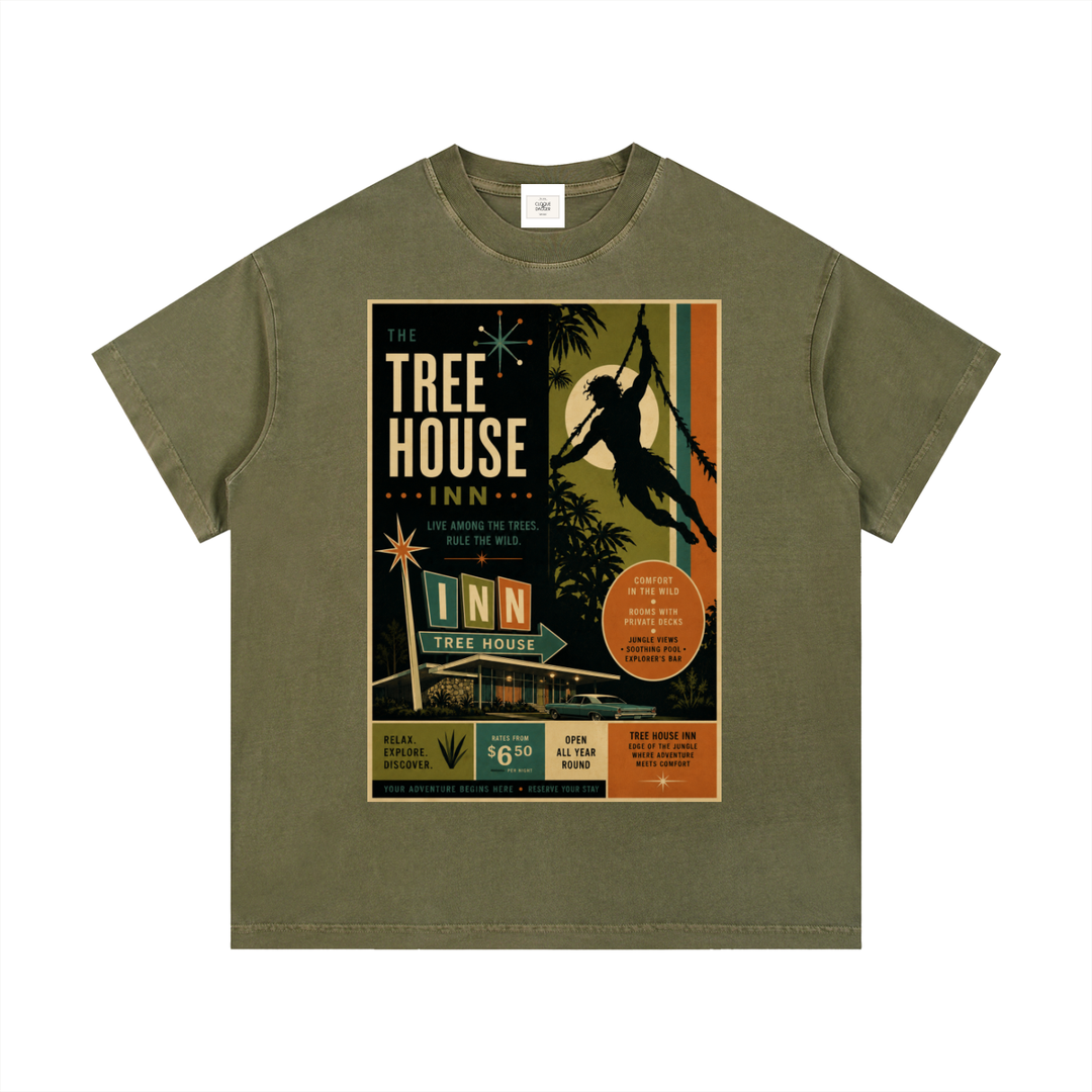Vintage Wash Cotton T-Shirt