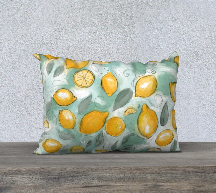 Lemoncello Dreams Pillow