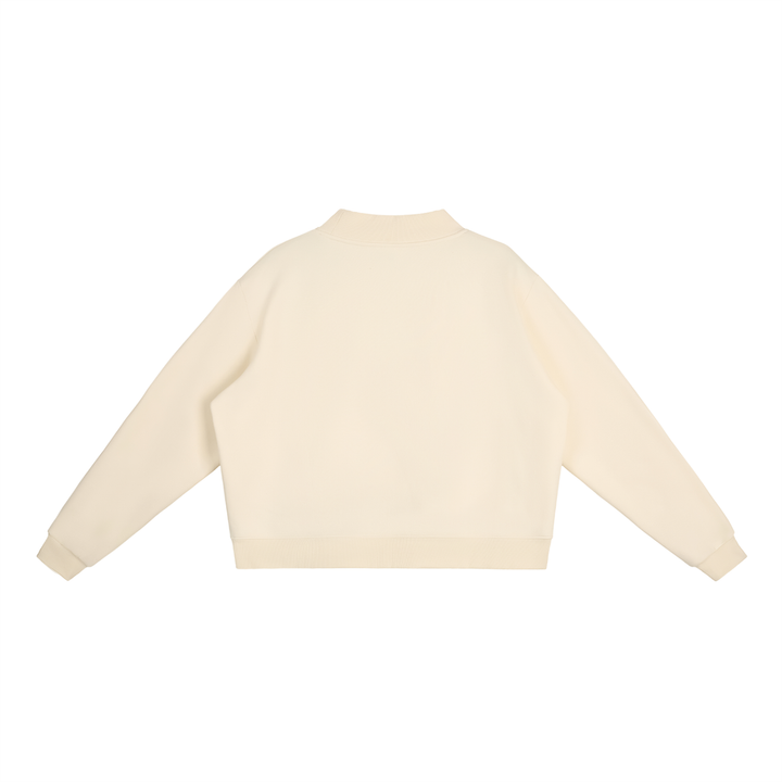 Maison Dracula Mock-Neck Crew Sweatshirt