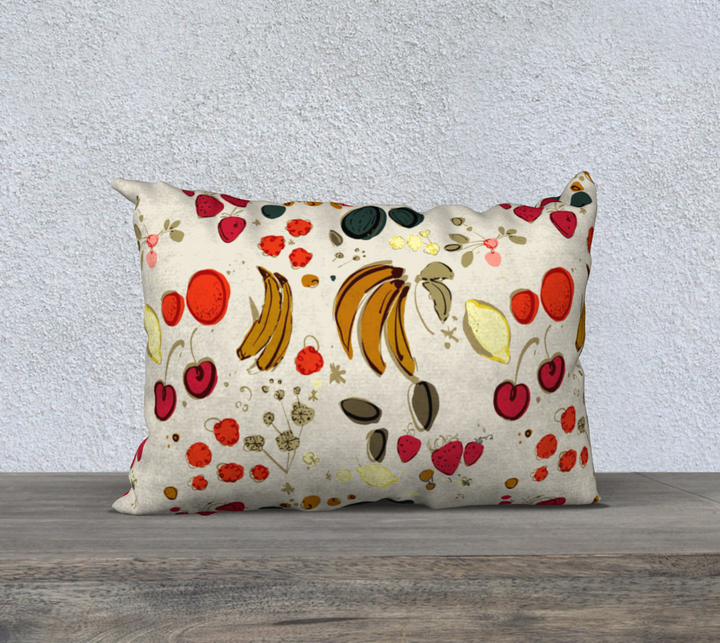 Rio Summer Fruit Pillow (Case)