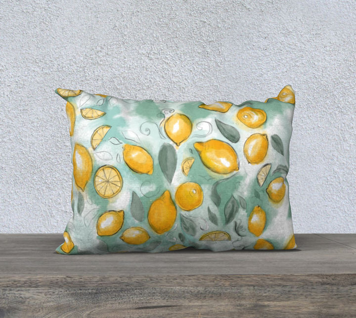 Lemoncello Dreams Pillow