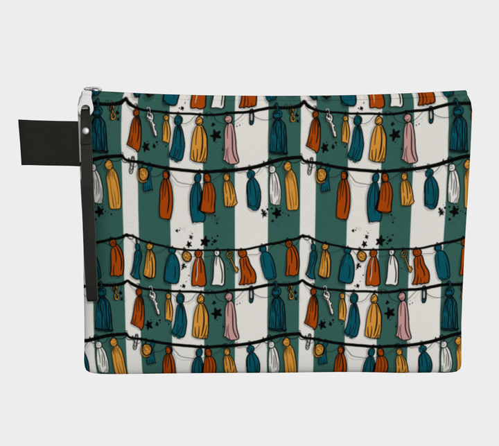 Italian Tassels Everything Pouch