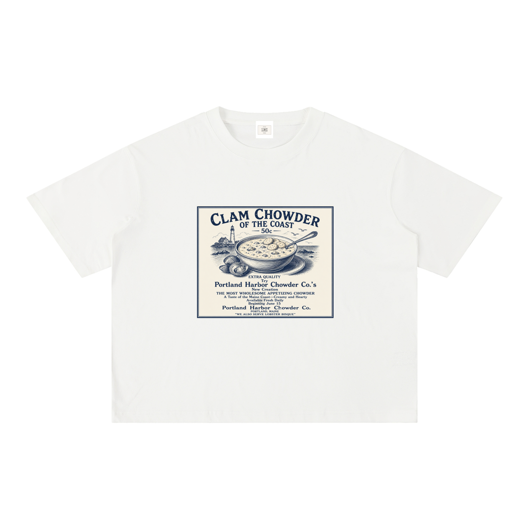 Mineral Wash Boxy Cotton T-Shirt