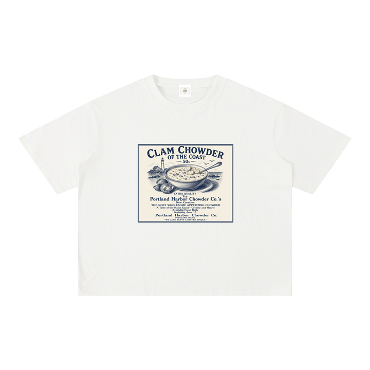 Mineral Wash Boxy Cotton T-Shirt