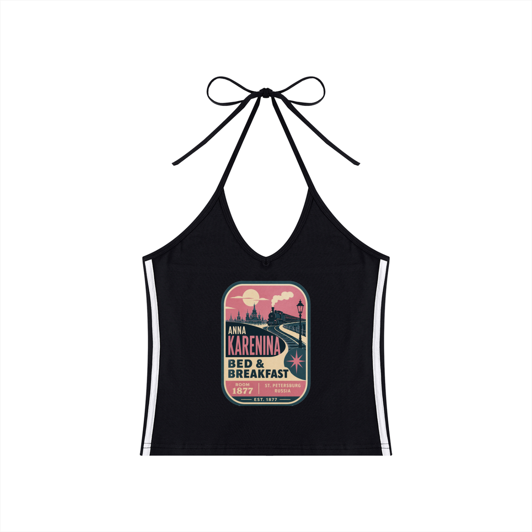 Anna Karenina Bed and Breakfast Color Block Halter