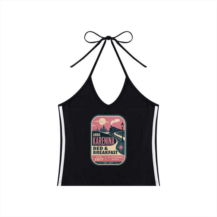 Anna Karenina Bed and Breakfast Color Block Halter