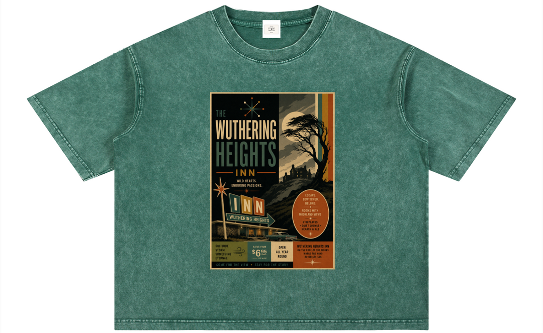 Wuthering Heights Inn Boxy Washed Tee