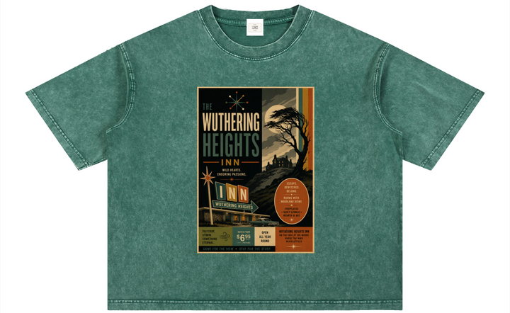 Wuthering Heights Inn Boxy Washed Tee