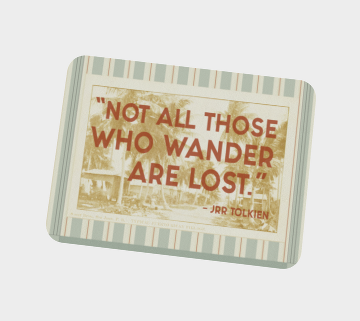 Wanderlust Leather Placemats
