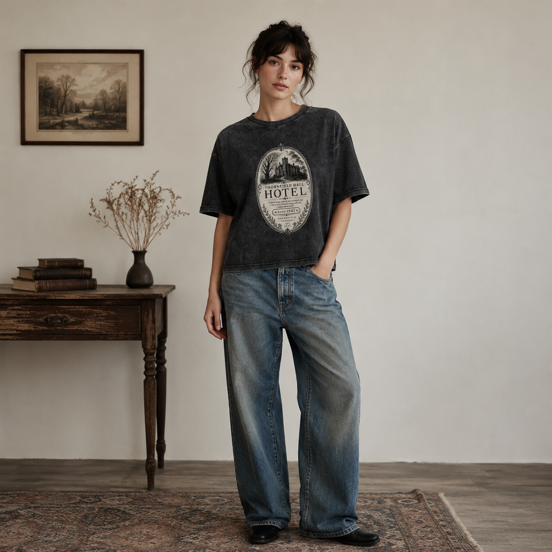 Thornfield Hall Jane Eyre Hotel Tee