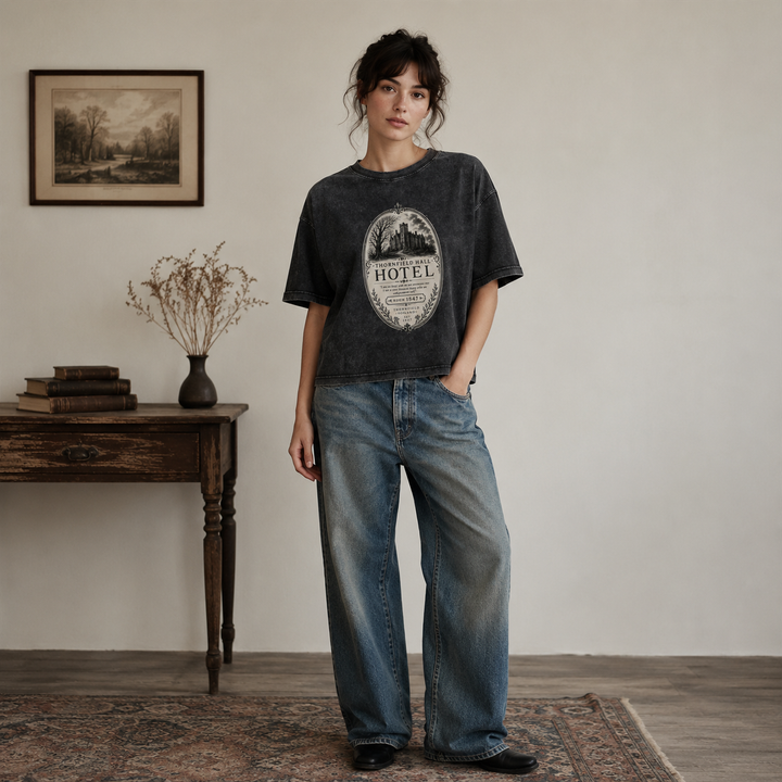 Thornfield Hall Jane Eyre Hotel Tee