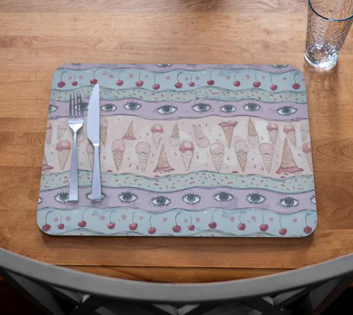 Eyes and Ice Cream Placemats