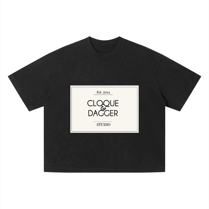 Unisex Vintage Wash Boxy T-Shirt