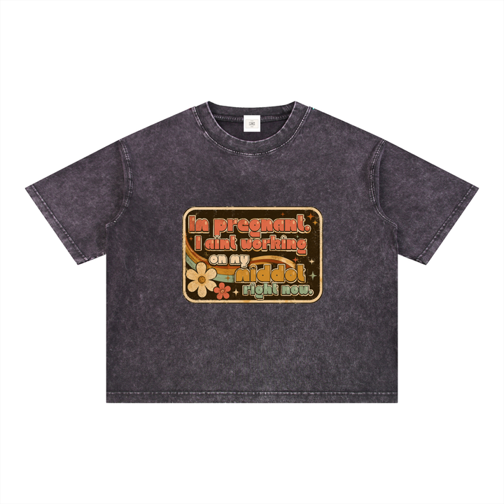 Vintage Wash Middot Tee