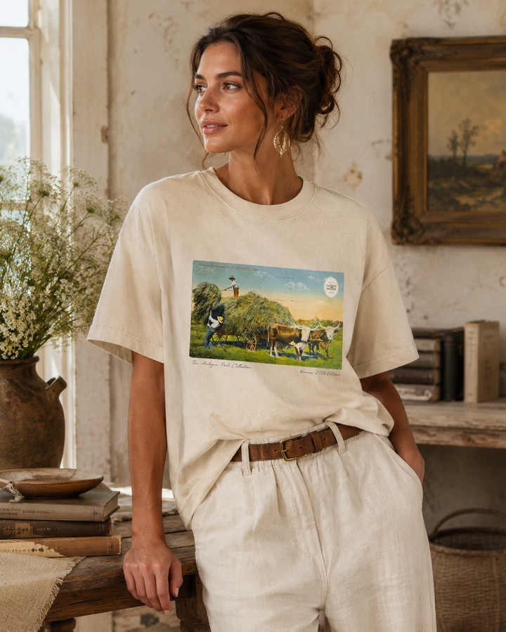 Farms Near Old Orchard Beach Postcard Tee