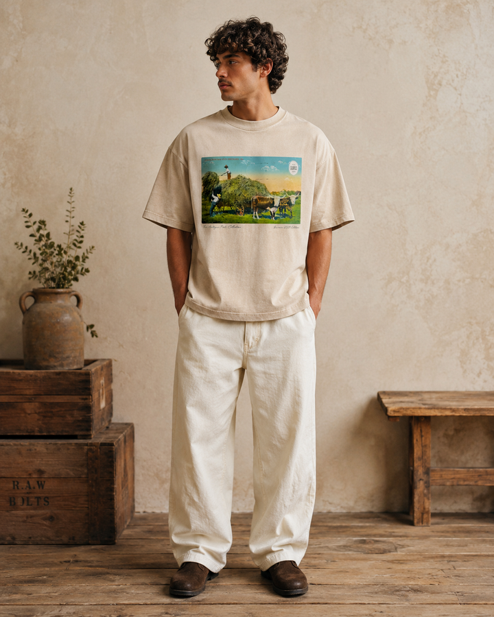 Farms Near Old Orchard Beach Postcard Tee
