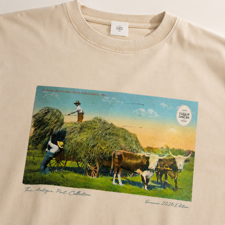 Farms Near Old Orchard Beach Postcard Tee