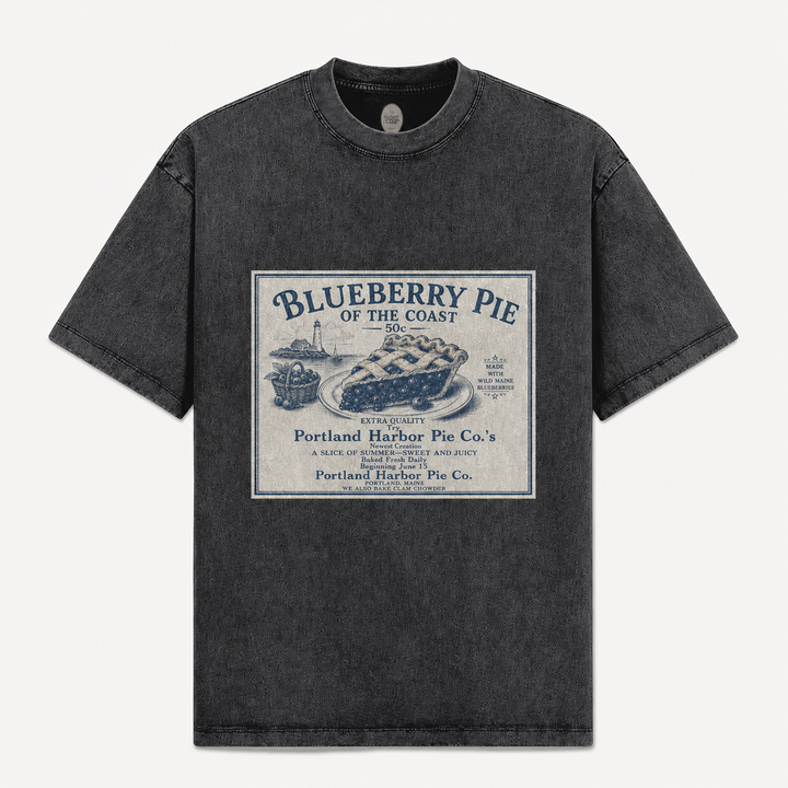 Blueberry Pie of the Coast Vintage Tee