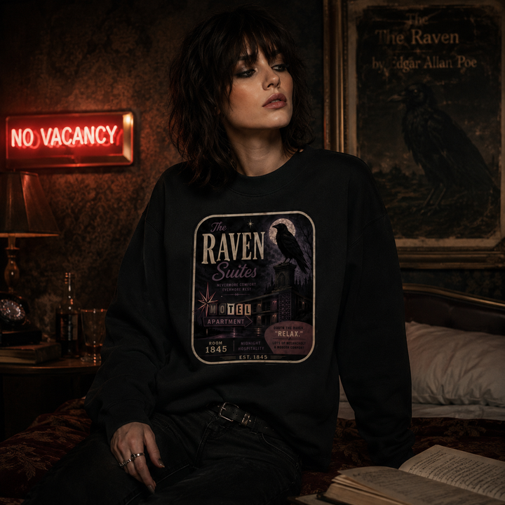 The Raven Suites Vintage Sweater