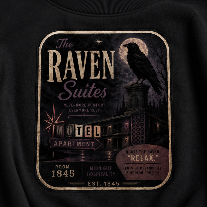 The Raven Suites Vintage Sweater