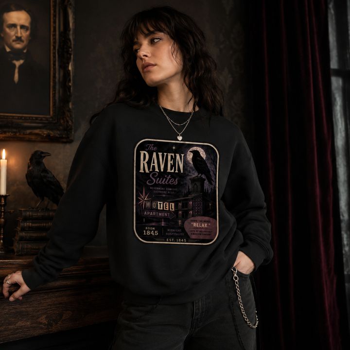 The Raven Suites Vintage Sweater