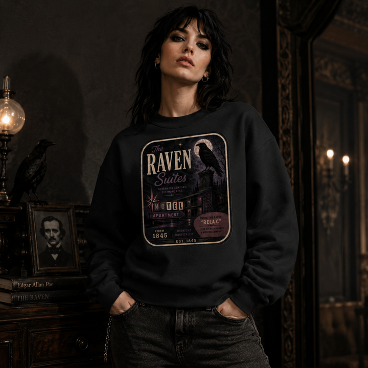 The Raven Suites Vintage Sweater