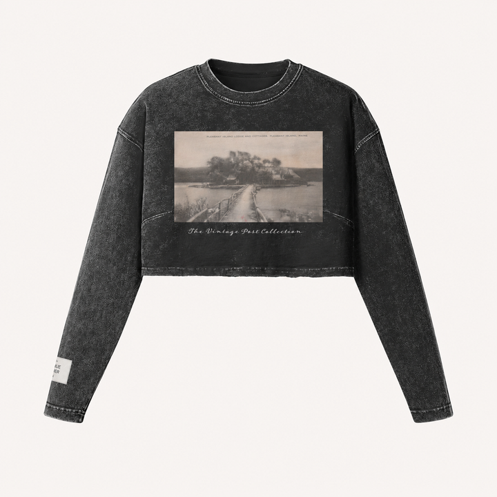 Island Path Vintage Post Long-Sleeve Tee