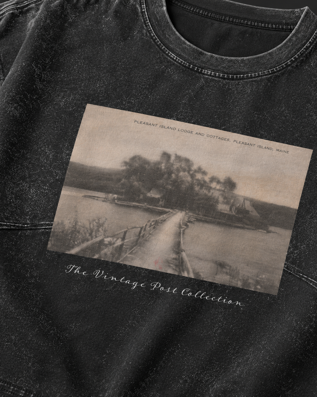 Island Path Vintage Post Long-Sleeve Tee