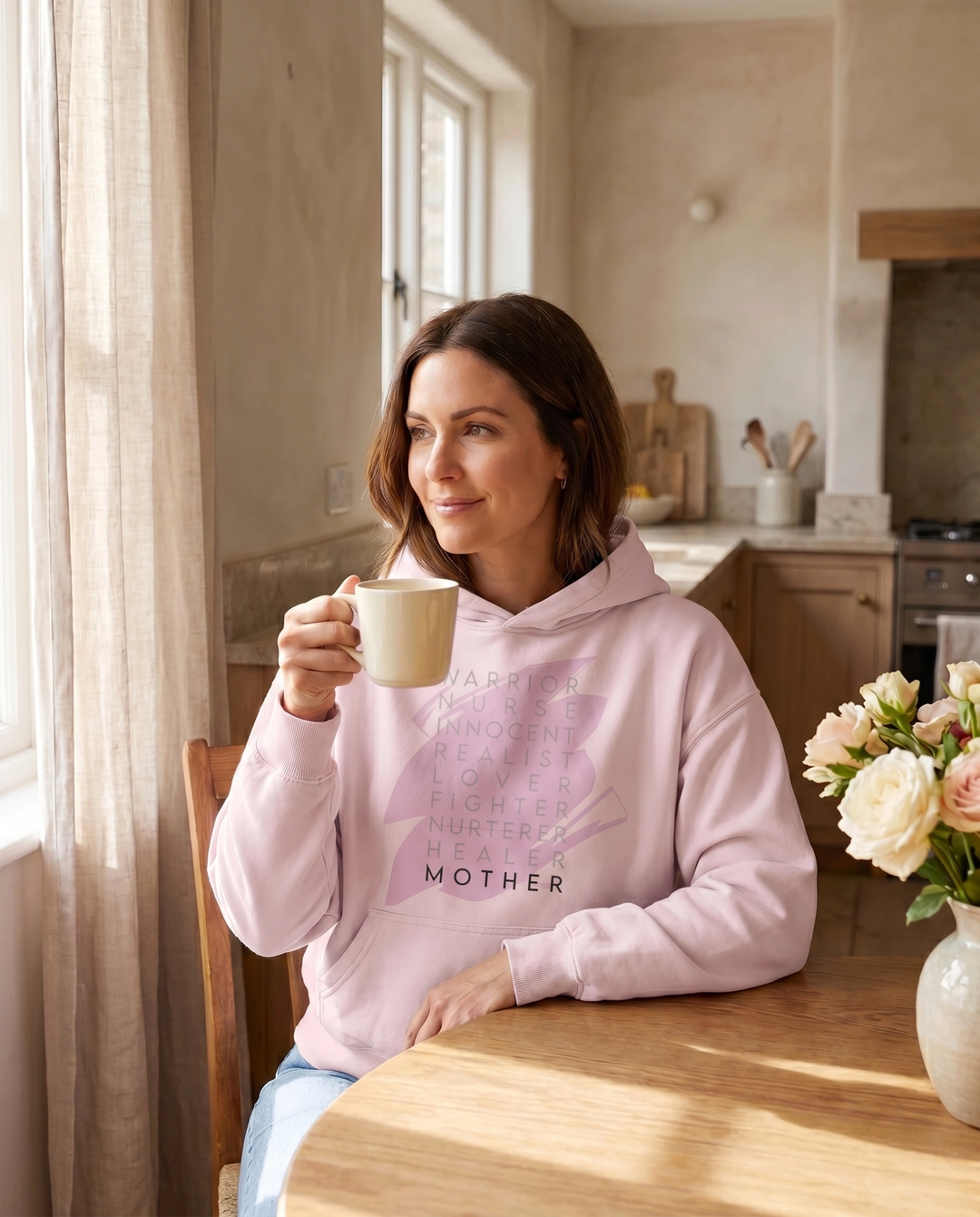 Mother. Warrior. Lover. Fighter. Hoodie