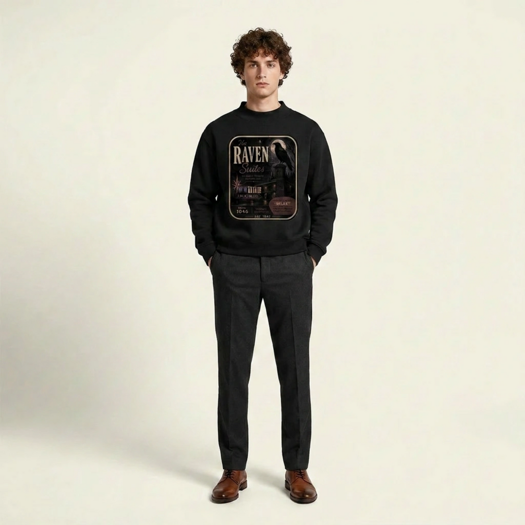 Moody The Raven Suites Vintage Feel Sweater