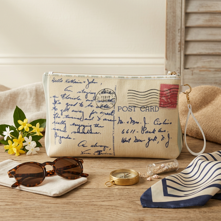 Wanderlust Cosmetic Pouch