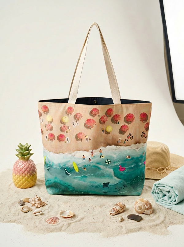 Summer Coast Market Tote